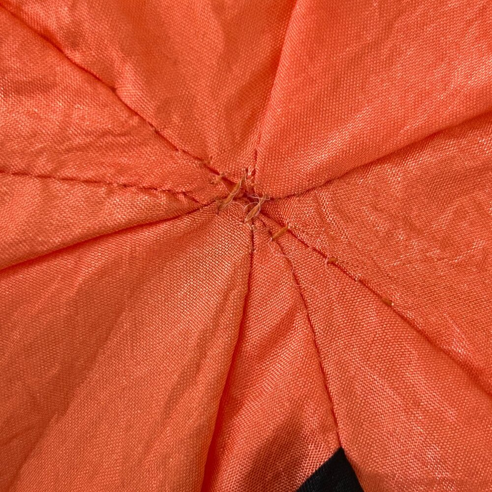 Gibson Greetings Pumpkin Plush Nylon Jack o Lantern Halloween Parachute 1993 - Picture 14 of 16